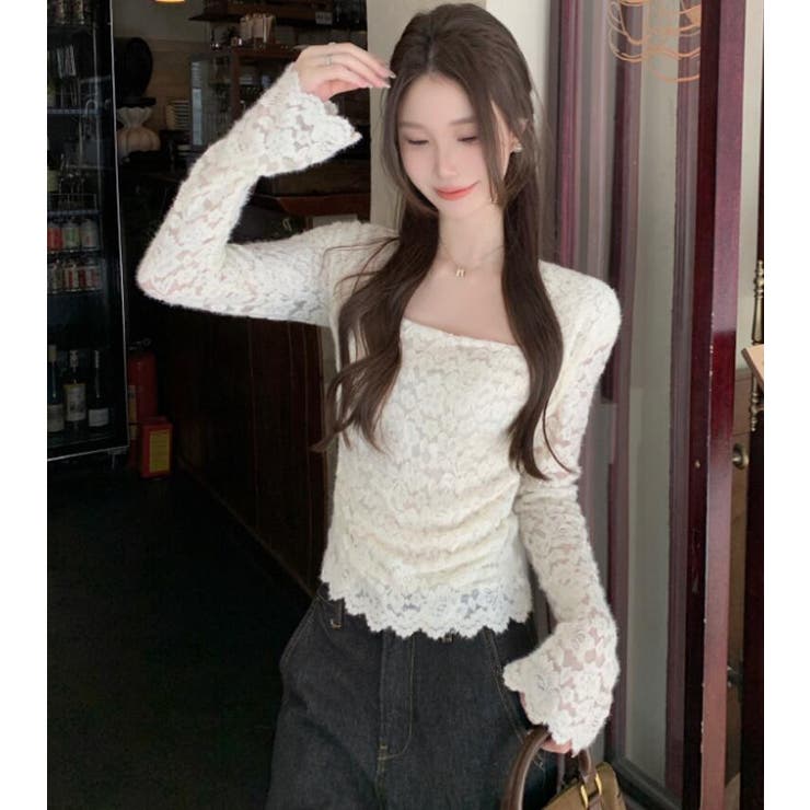 ソフトタッチ スクエアネック トップス | Bifrost | 詳細画像12 