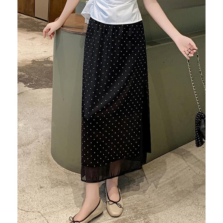 ドットプリント ロングスカート | Bifrost | 詳細画像16 