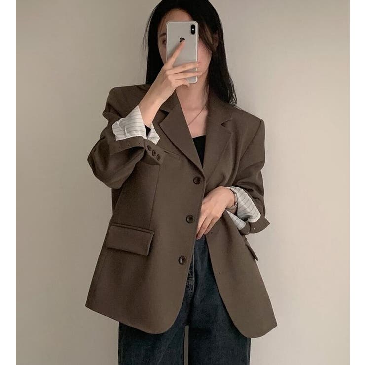 ストライプ ライナー テーラードジャケット | Bifrost | 詳細画像2 