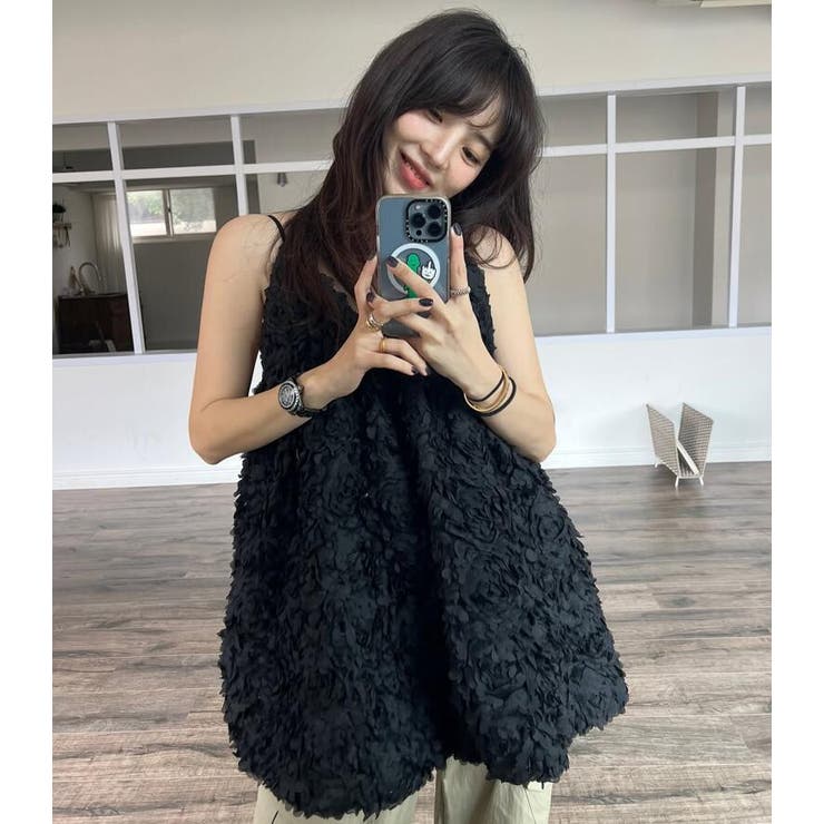 ペタル テクスチャー キャミソール | Bifrost | 詳細画像1 