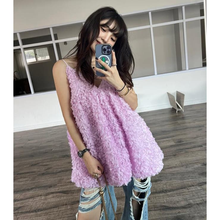 ペタル テクスチャー キャミソール | Bifrost | 詳細画像8 