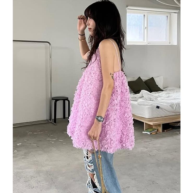 ペタル テクスチャー キャミソール | Bifrost | 詳細画像9 