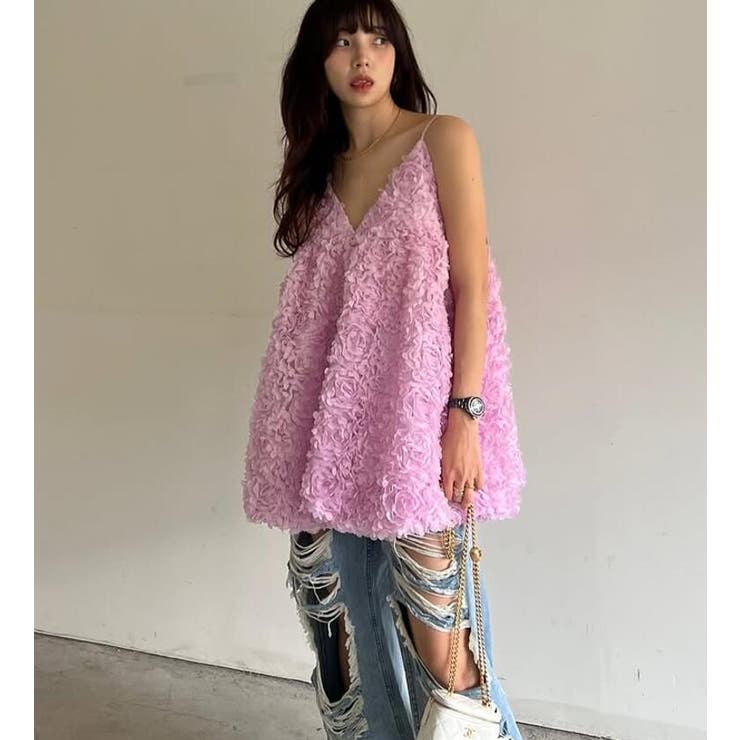 ペタル テクスチャー キャミソール | Bifrost | 詳細画像10 