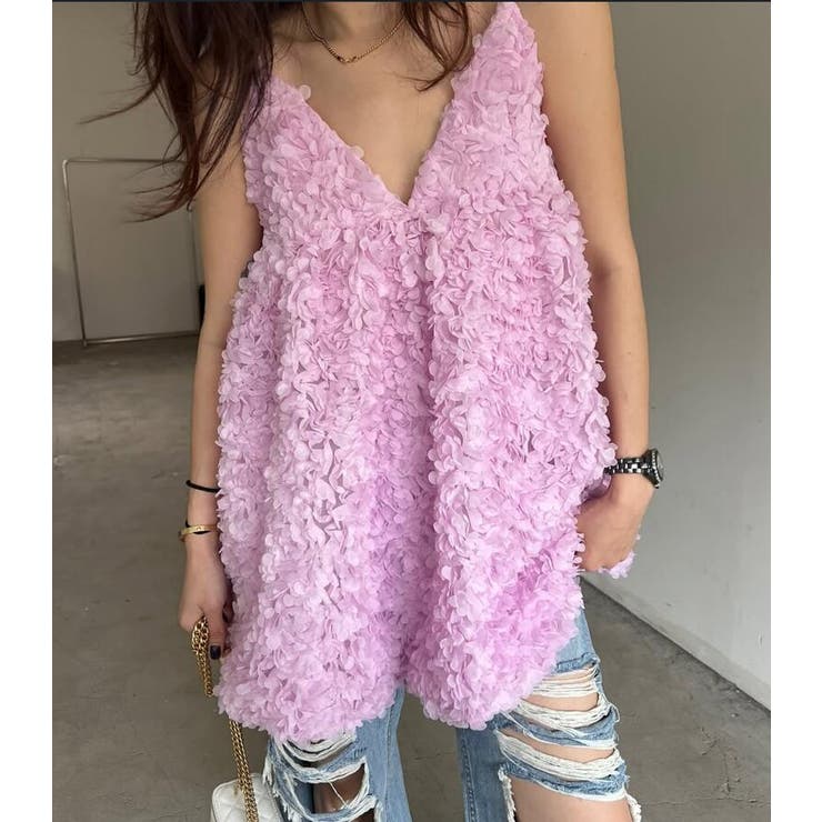 ペタル テクスチャー キャミソール | Bifrost | 詳細画像11 