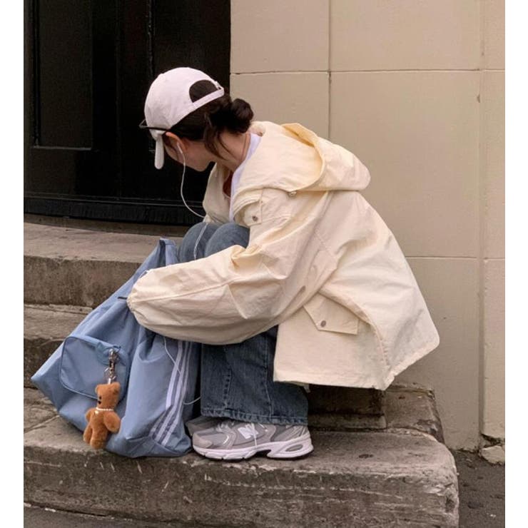 ルーズシルエット フーデッドジャケット | Bifrost | 詳細画像6 