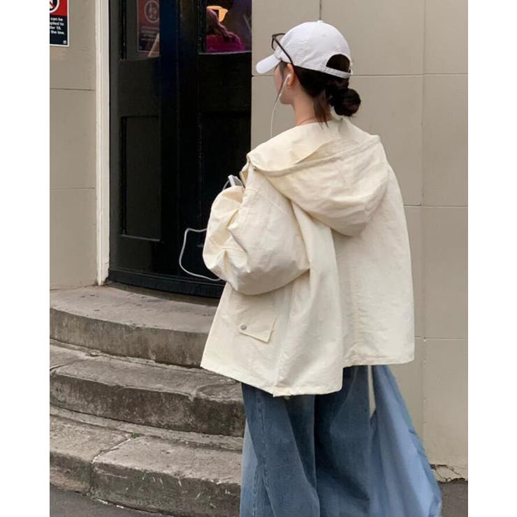 ルーズシルエット フーデッドジャケット | Bifrost | 詳細画像7 