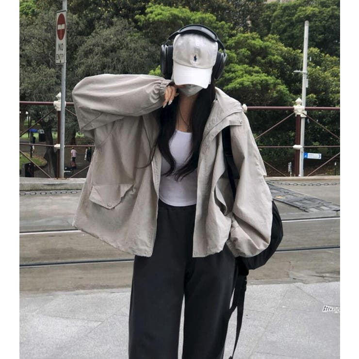 ルーズシルエット フーデッドジャケット | Bifrost | 詳細画像12 