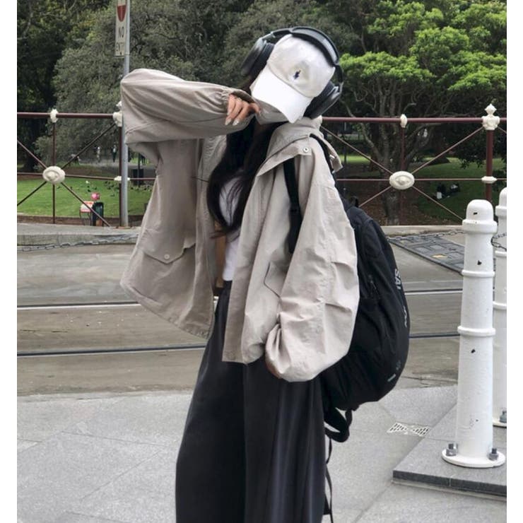 ルーズシルエット フーデッドジャケット | Bifrost | 詳細画像13 