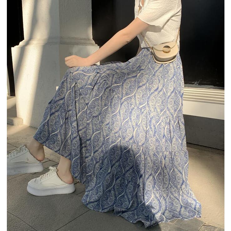 ブルー | ロングスカート | Bifrost