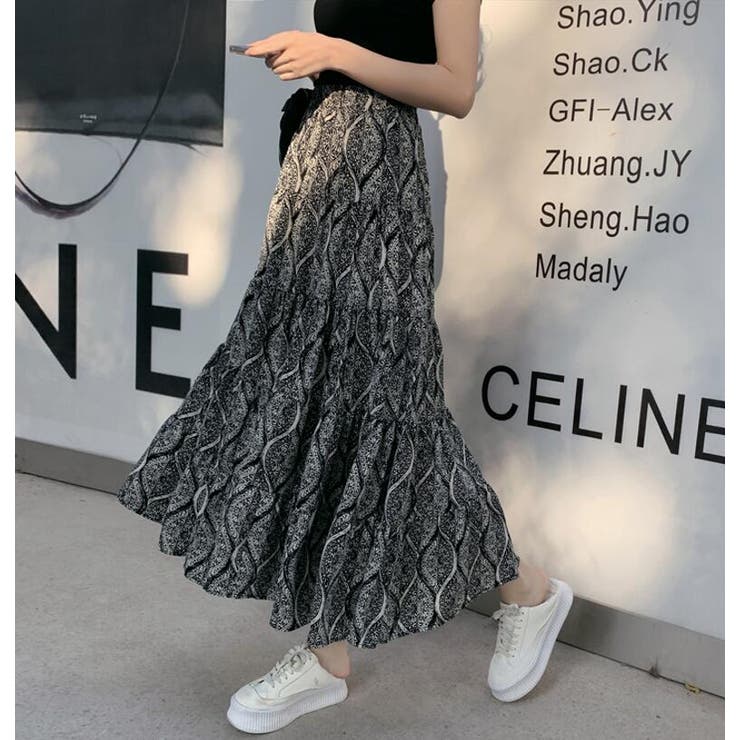 ブラック | ロングスカート | Bifrost