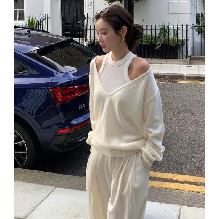 オフホワイト | ２枚セットブラウス | Bifrost