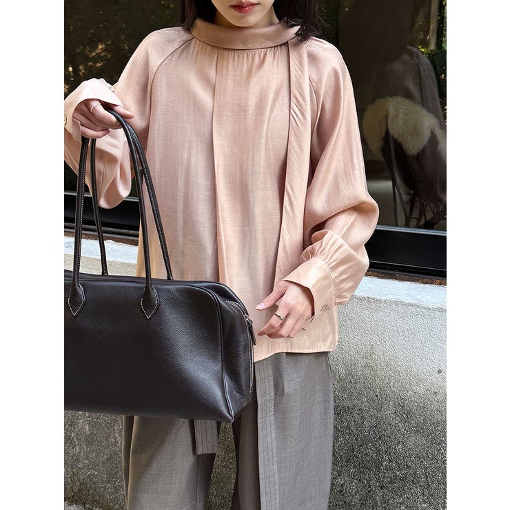 2WAY ハイネック スカーフ ブラウス | Bifrost | 詳細画像12 