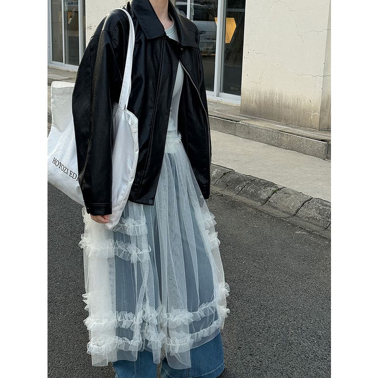 シアーチュール キャミ レース ロングワンピース | Bifrost | 詳細画像8 