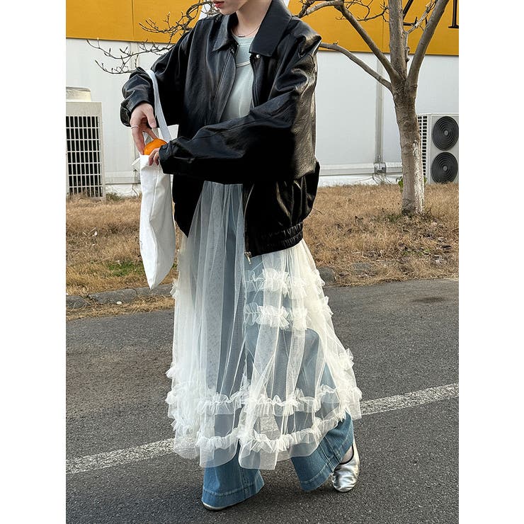 シアーチュール キャミ レース ロングワンピース | Bifrost | 詳細画像10 