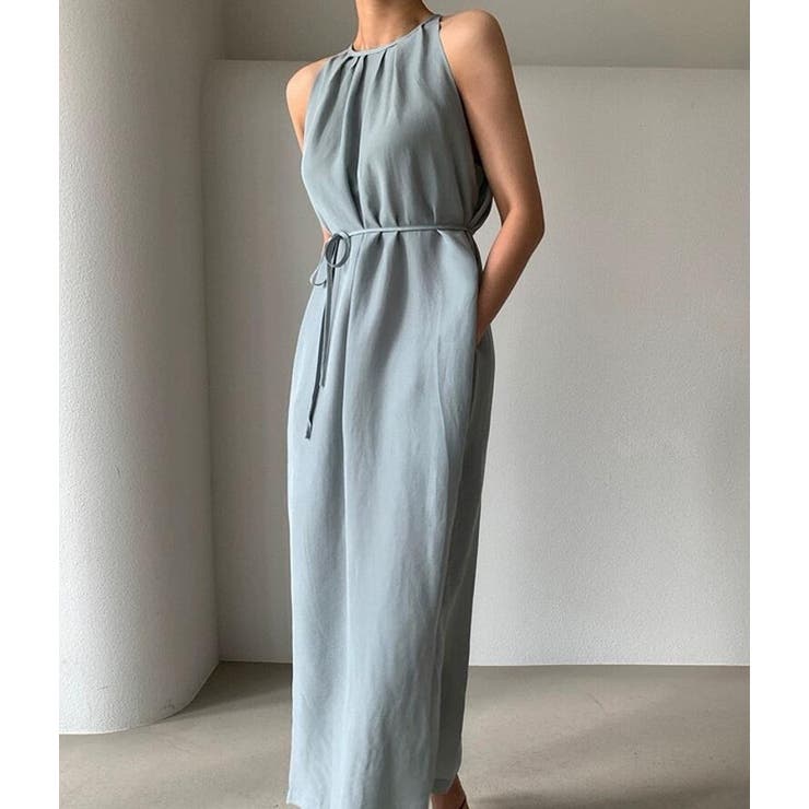 ブルー | ノースリーブワンピース | Bifrost