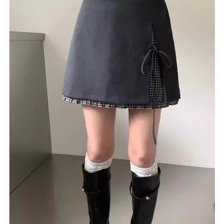 グレー | ミニスカート | Bifrost