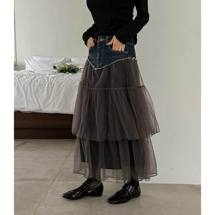 グレー | ロングスカート | Bifrost