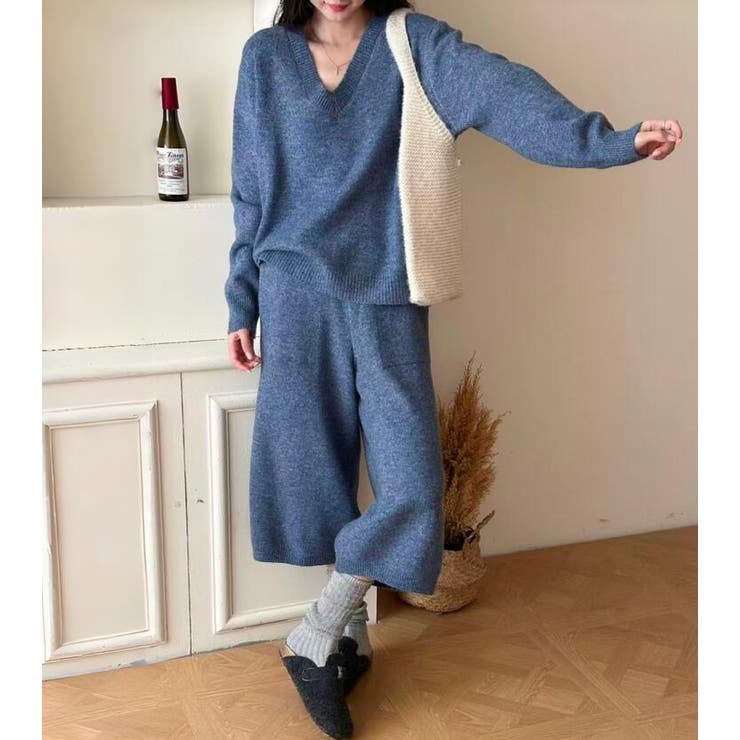 ブルー | セットアップ【韓国ファッション】 | Bifrost