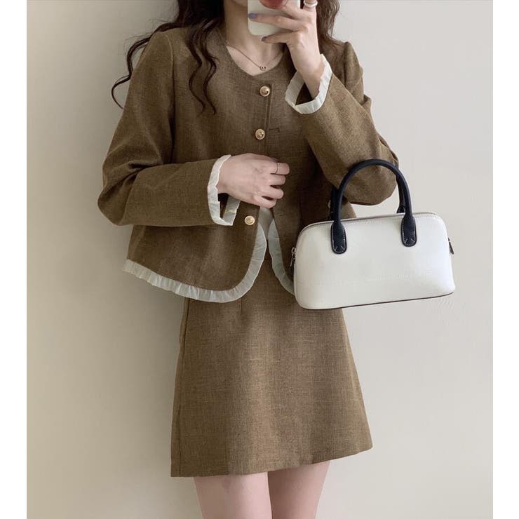 キャメル | セットアップ【韓国ファッション】 | Bifrost