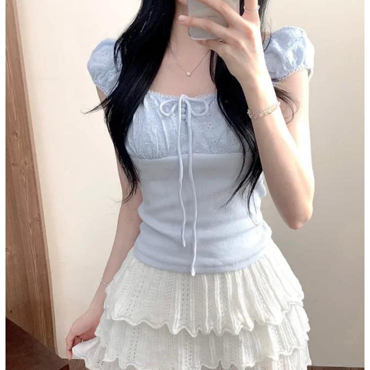 ブルー | Ｔシャツ【韓国ファッション】 | Bifrost