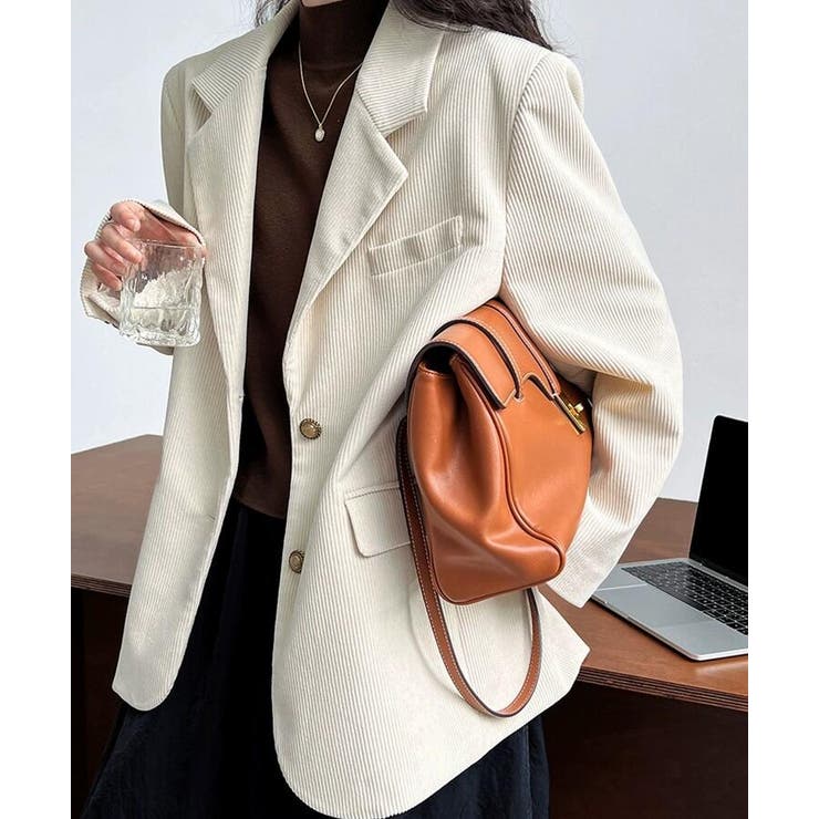 ベージュ | コーデュロイ テーラードジャケット | Bifrost