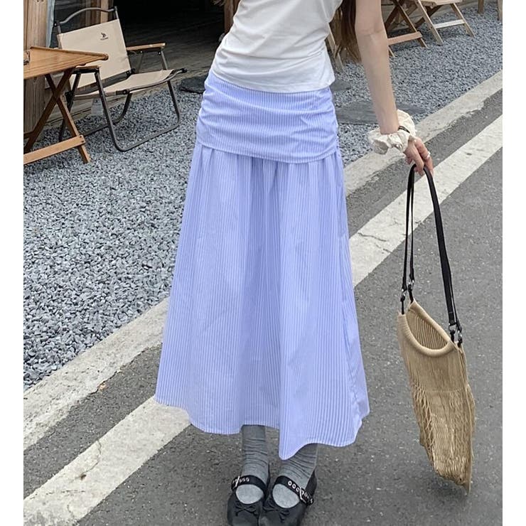 ブルー | ロングスカート | Bifrost