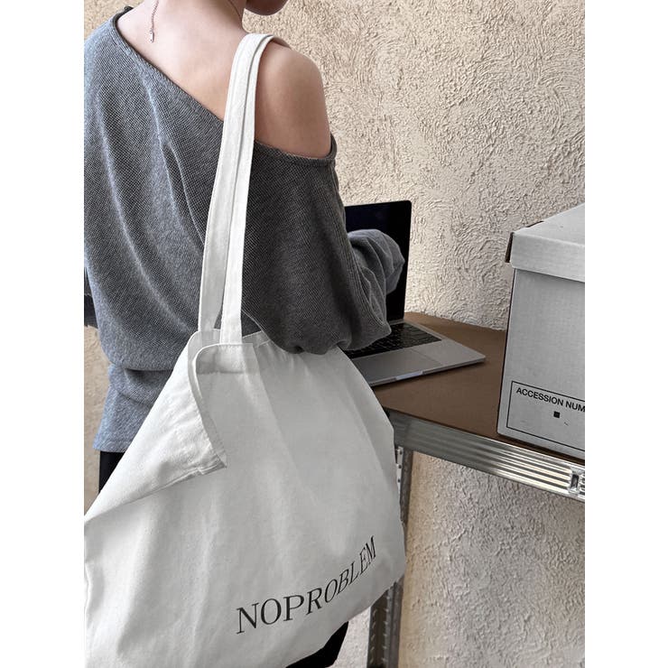 オフショルダー ドレープ ニットトップス | Bifrost | 詳細画像4 