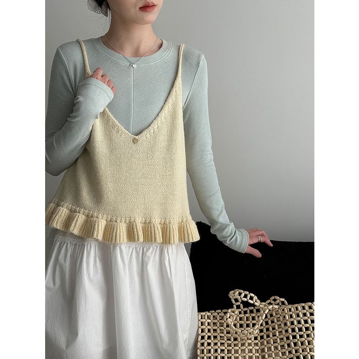 V ネック ニットキャミソール | Bifrost | 詳細画像10 