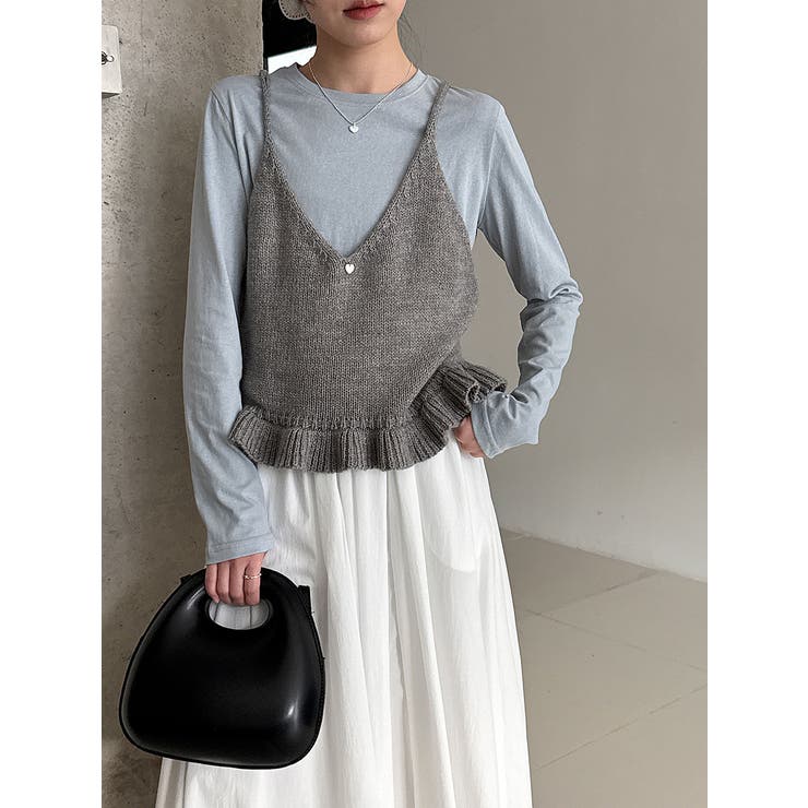 V ネック ニットキャミソール | Bifrost | 詳細画像12 