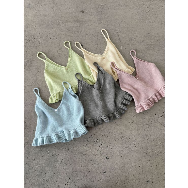 V ネック ニットキャミソール | Bifrost | 詳細画像20 