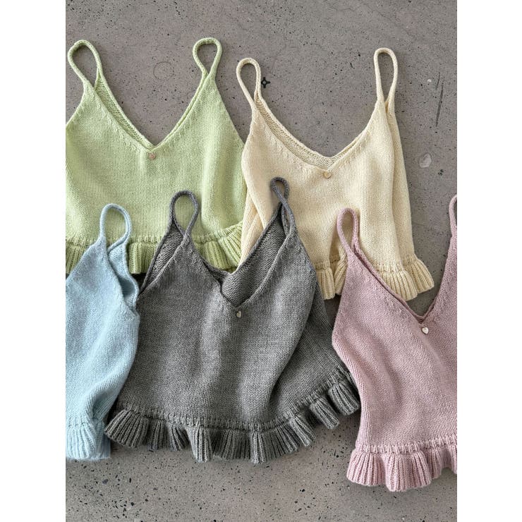 V ネック ニットキャミソール | Bifrost | 詳細画像21 