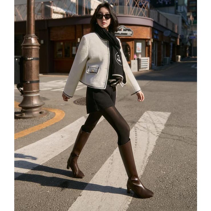 ノーカラー ショート ジャケット | Bifrost | 詳細画像5 