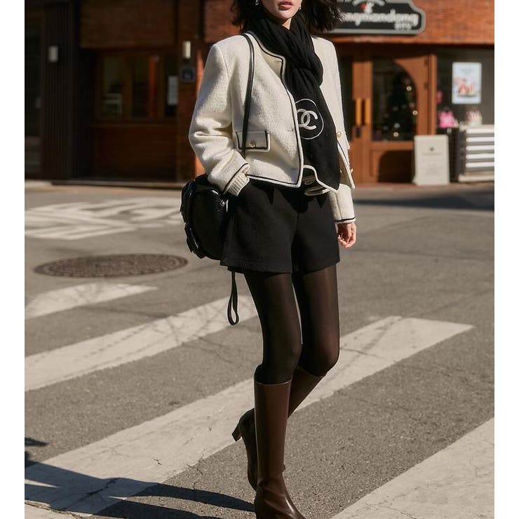 ノーカラー ショート ジャケット | Bifrost | 詳細画像9 