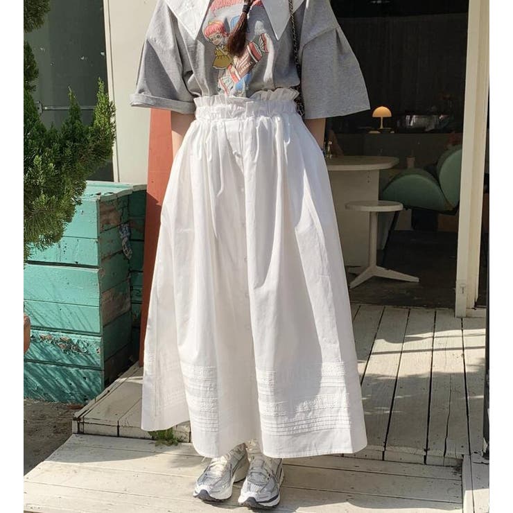 ハイウエスト ロングスカート | Bifrost | 詳細画像6 