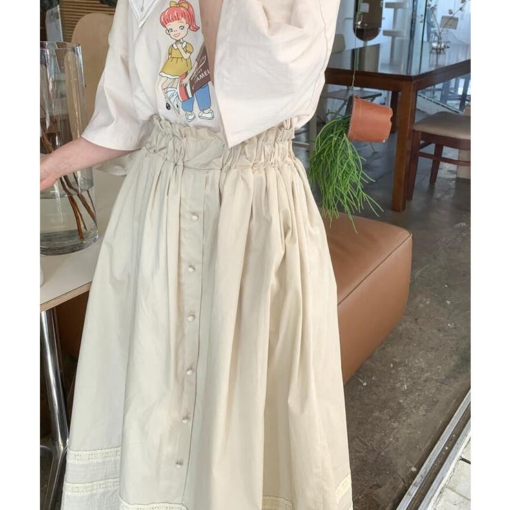 ハイウエスト ロングスカート | Bifrost | 詳細画像7 