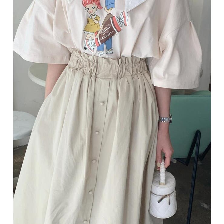 ハイウエスト ロングスカート | Bifrost | 詳細画像8 