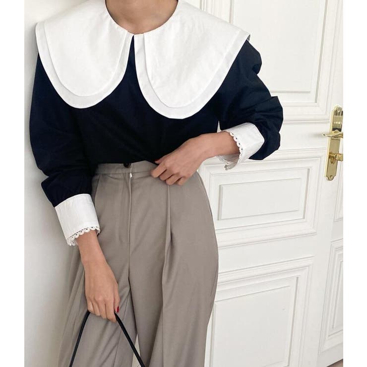 ビッグカラー ブラウス | Bifrost | 詳細画像1 