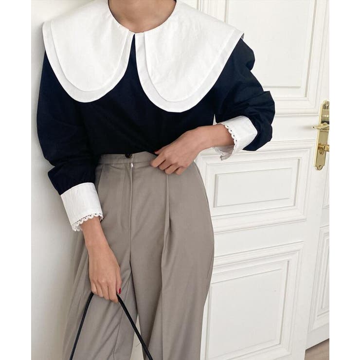 ビッグカラー ブラウス | Bifrost | 詳細画像4 