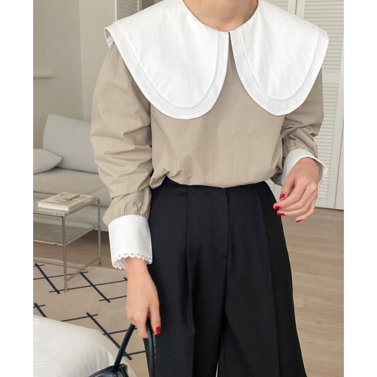 ビッグカラー ブラウス | Bifrost | 詳細画像6 