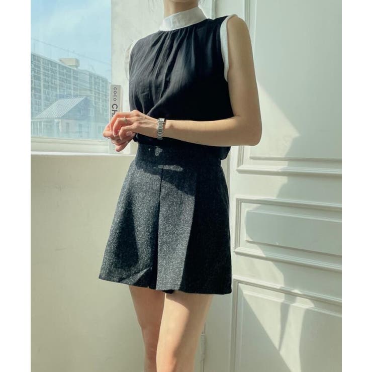 ハイネック バックリボン ノースリーブトップス | Bifrost | 詳細画像6 