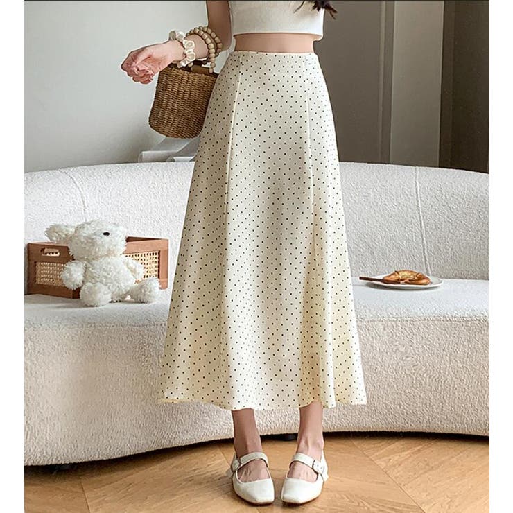ドット柄 ロングスカート | Bifrost | 詳細画像9 