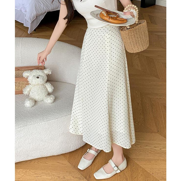 ドット柄 ロングスカート | Bifrost | 詳細画像11 