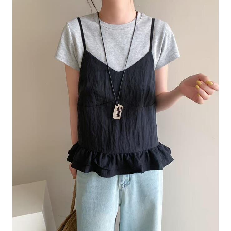 ダブルフリル キャミソール | Bifrost | 詳細画像3 