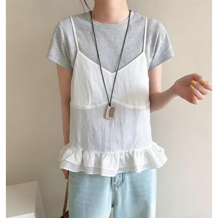 ダブルフリル キャミソール | Bifrost | 詳細画像11 