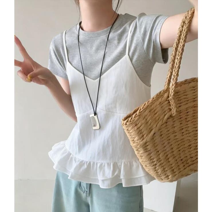 ダブルフリル キャミソール | Bifrost | 詳細画像12 