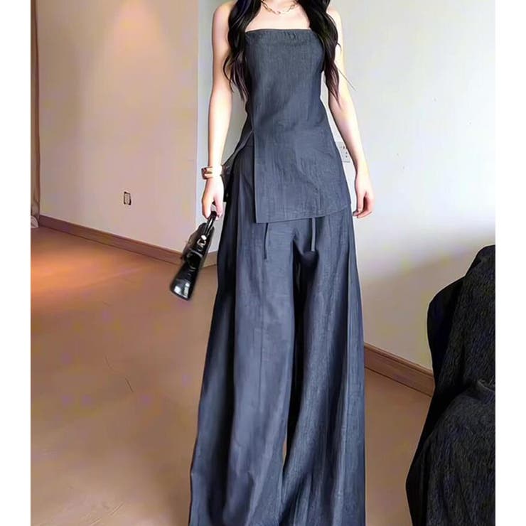 ストラップレス ルーズシルエット セットアップ | Bifrost | 詳細画像1 