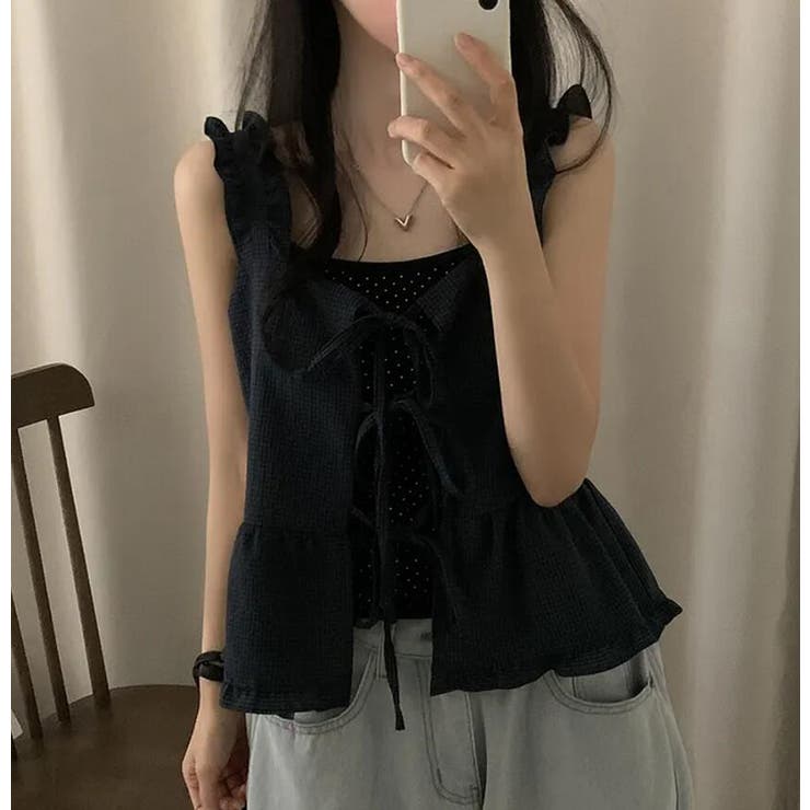 2way フリル キャミソール | Bifrost | 詳細画像2 