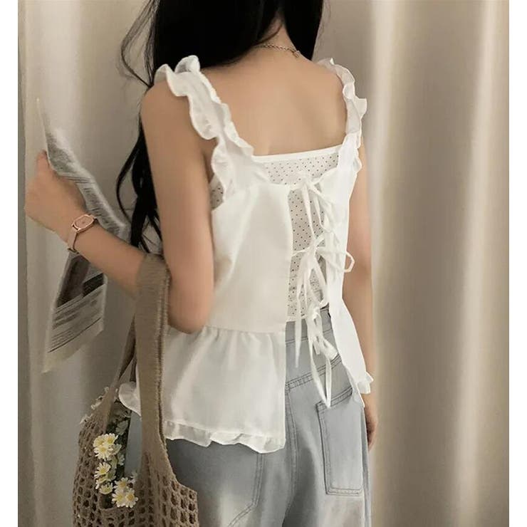 2way フリル キャミソール | Bifrost | 詳細画像3 