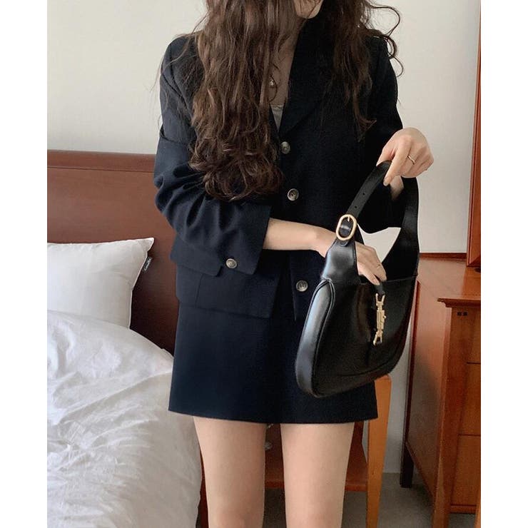 ショート丈 ジャケット スカート セット | Bifrost | 詳細画像1 