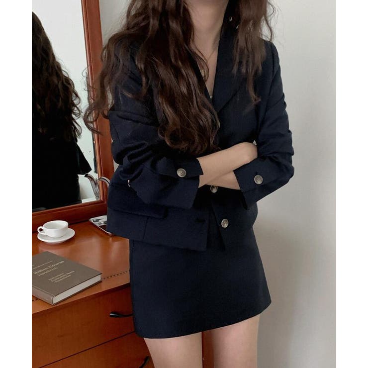 ショート丈 ジャケット スカート セット | Bifrost | 詳細画像5 